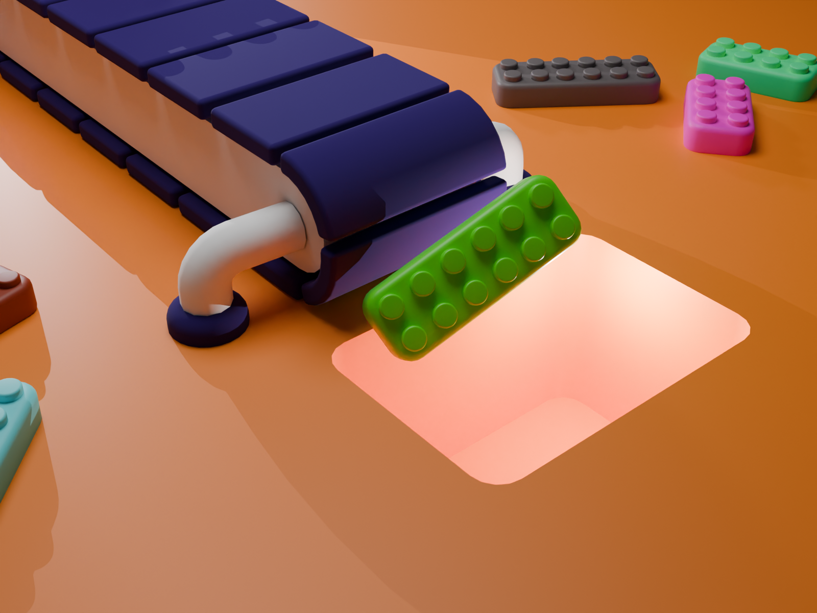 Lego Machine Render 1