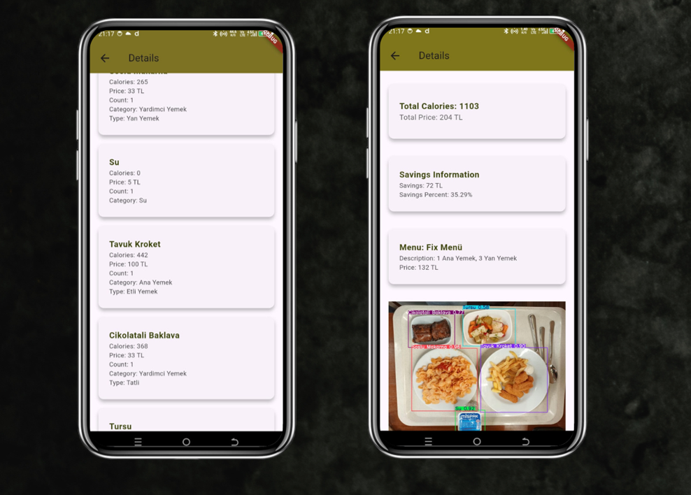 AI Food Detection Preview